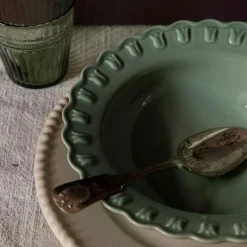 Tulipa Deep Plate 23 cm 2-pack, White