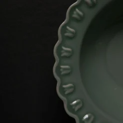 Tulipa Plate 26 cm 2-pack, Almost Black