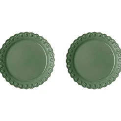 Tulipa Plate 26 cm 2-pack, Almost Black