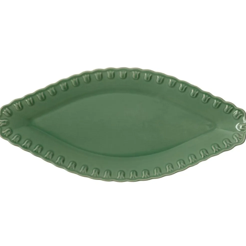 Tulipa Serving Dish 20x45 cm, White