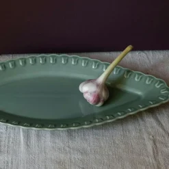 Tulipa Serving Dish 20x45 cm, White