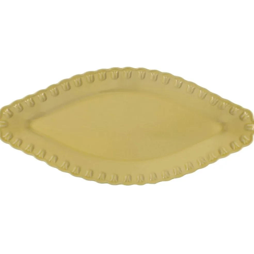 Tulipa Serving Dish 20x45 cm, White