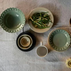 Tulipa Side Plate 20 cm 2-pack, Almost Black