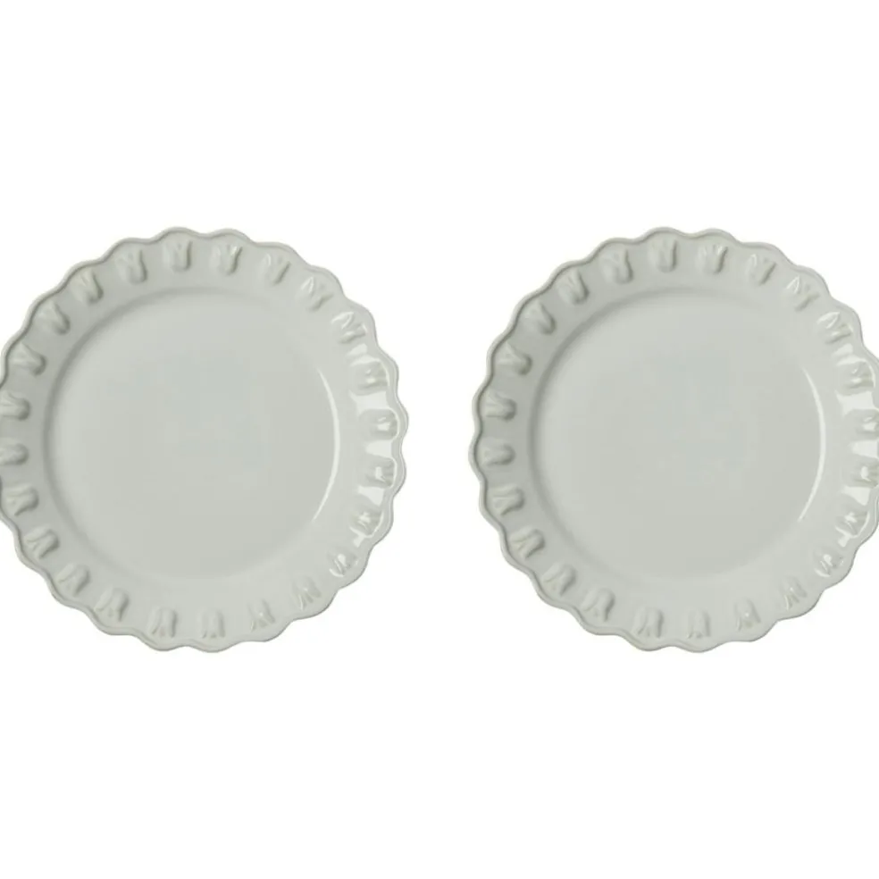 Tulipa Side Plate 20 cm 2-pack, Almost Black