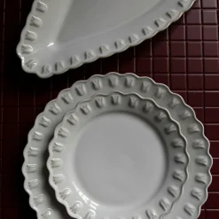 Tulipa Side Plate 20 cm 2-pack, Almost Black