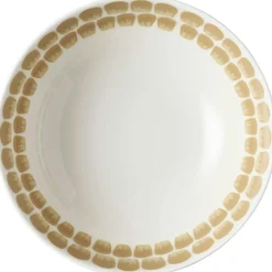 Tuokio Deep Plate Beige, 24 cm