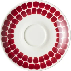 Tuokio Plate 17 cm, Red