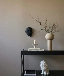 Uma Candlestick 14x9,5 cm, Black