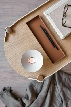 Uma Tealight Holder 14x7 cm, Sand