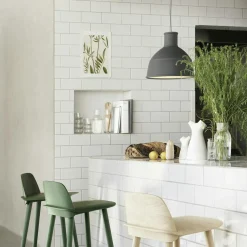 Unfold Pendant, Dark Grey