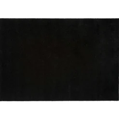 Unicolor Door Mat Black, 130x90 cm