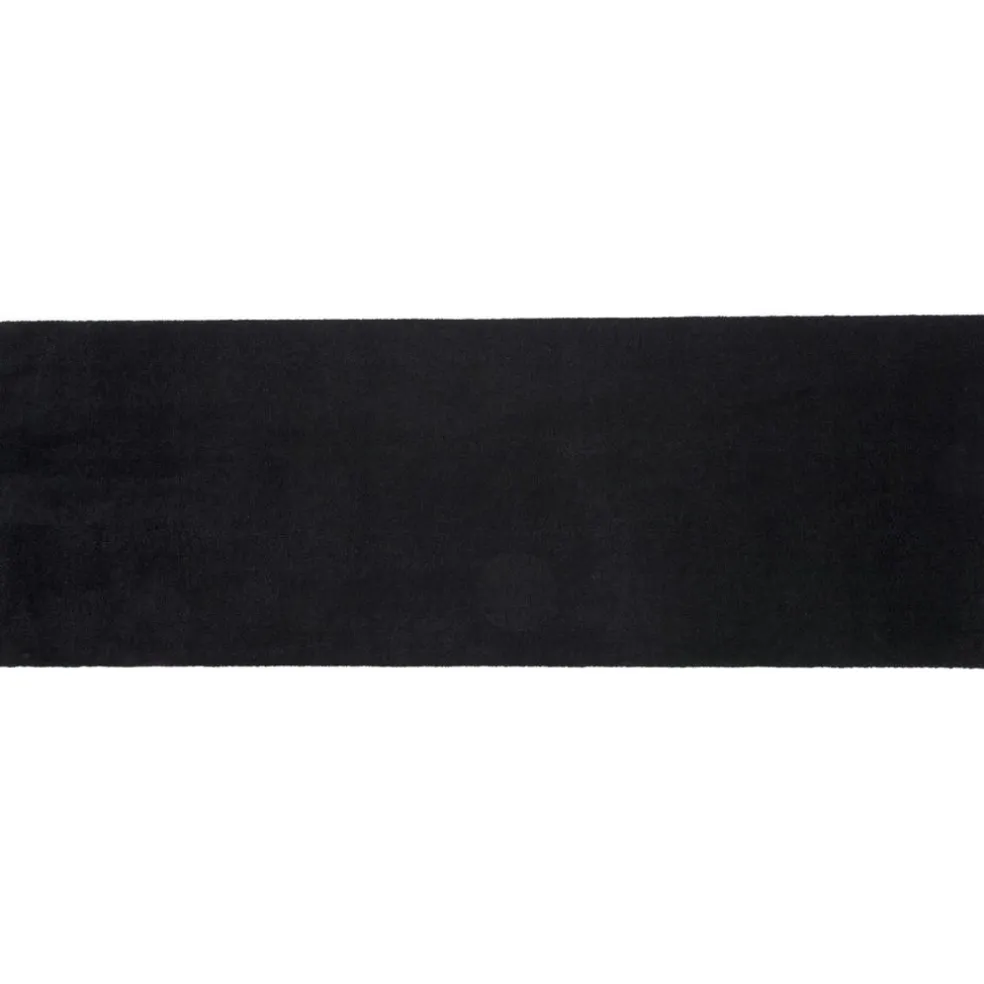 Unicolor Door Mat Black, 130x90 cm