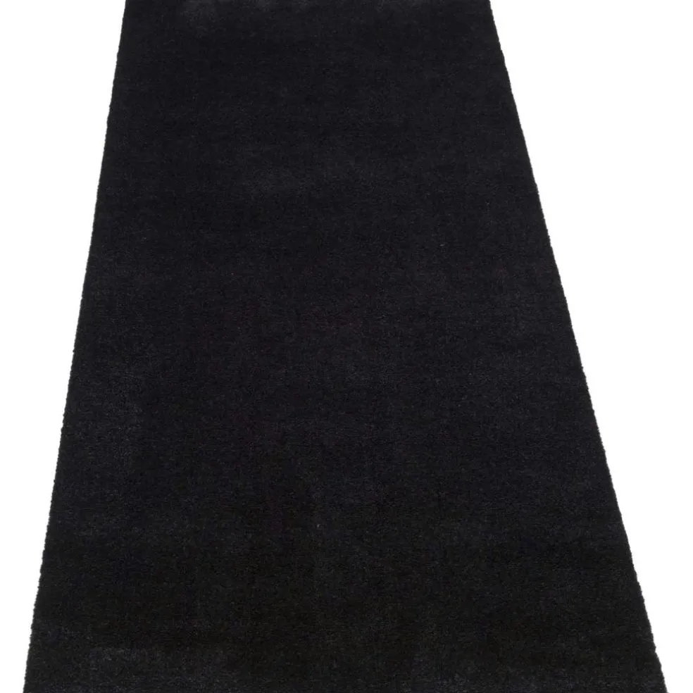 Unicolor Door Mat Black, 130x90 cm