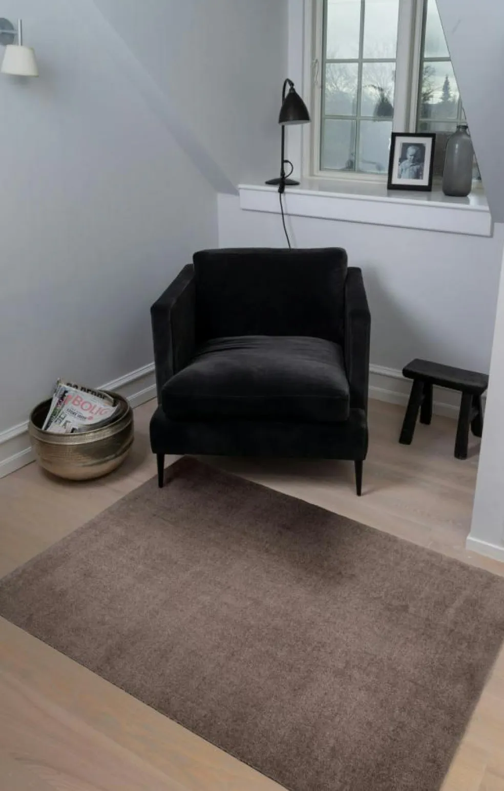 Unicolor Door Mat, Sand / Beige, 40x60 cm