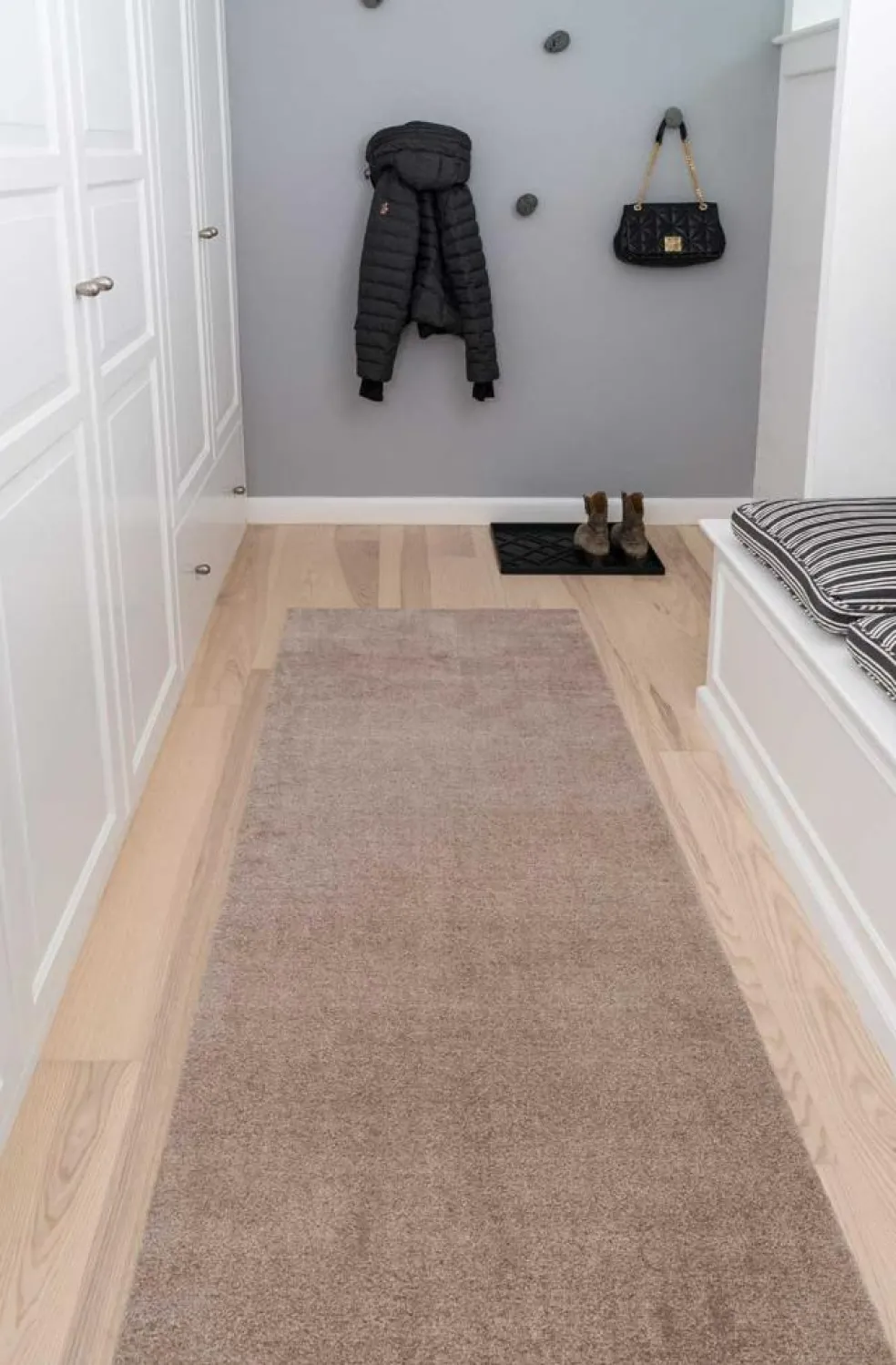 Unicolor Door Mat, Sand / Beige, 40x60 cm