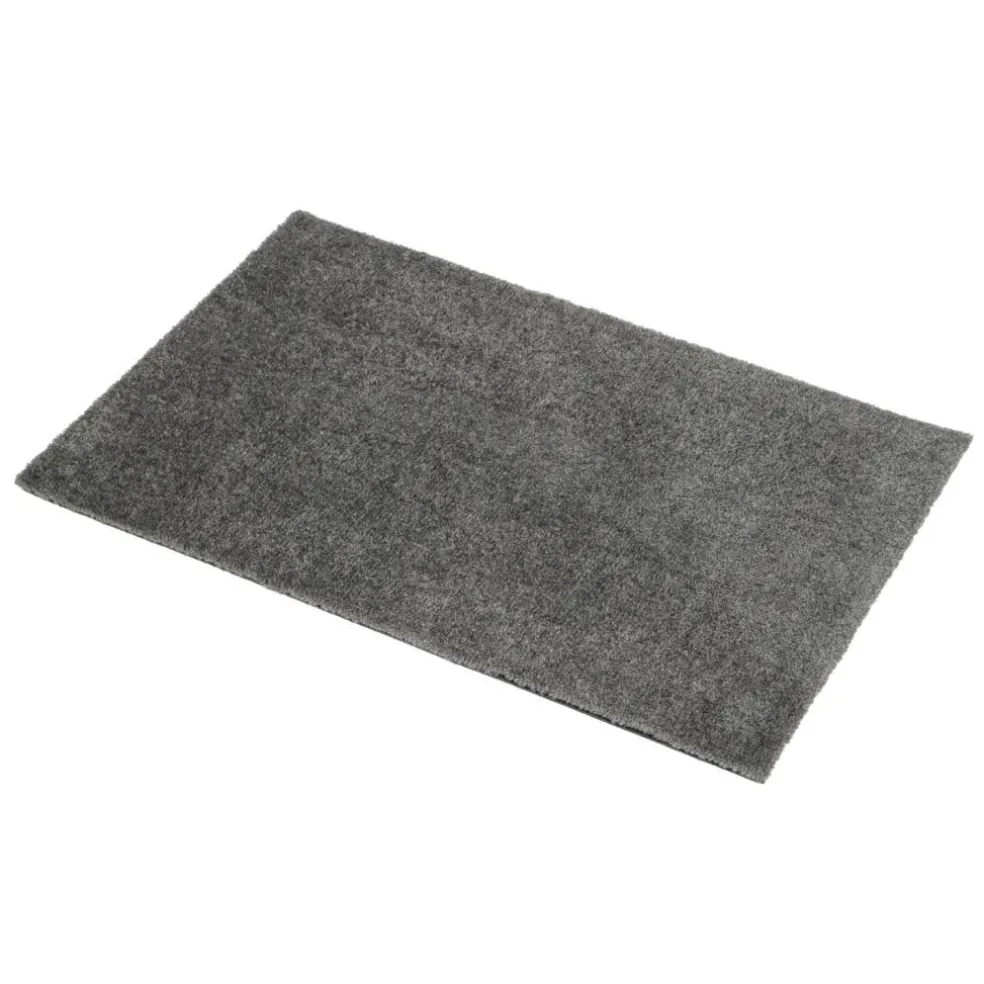 Unicolor Door Mat Steel Grey, 60x90 cm