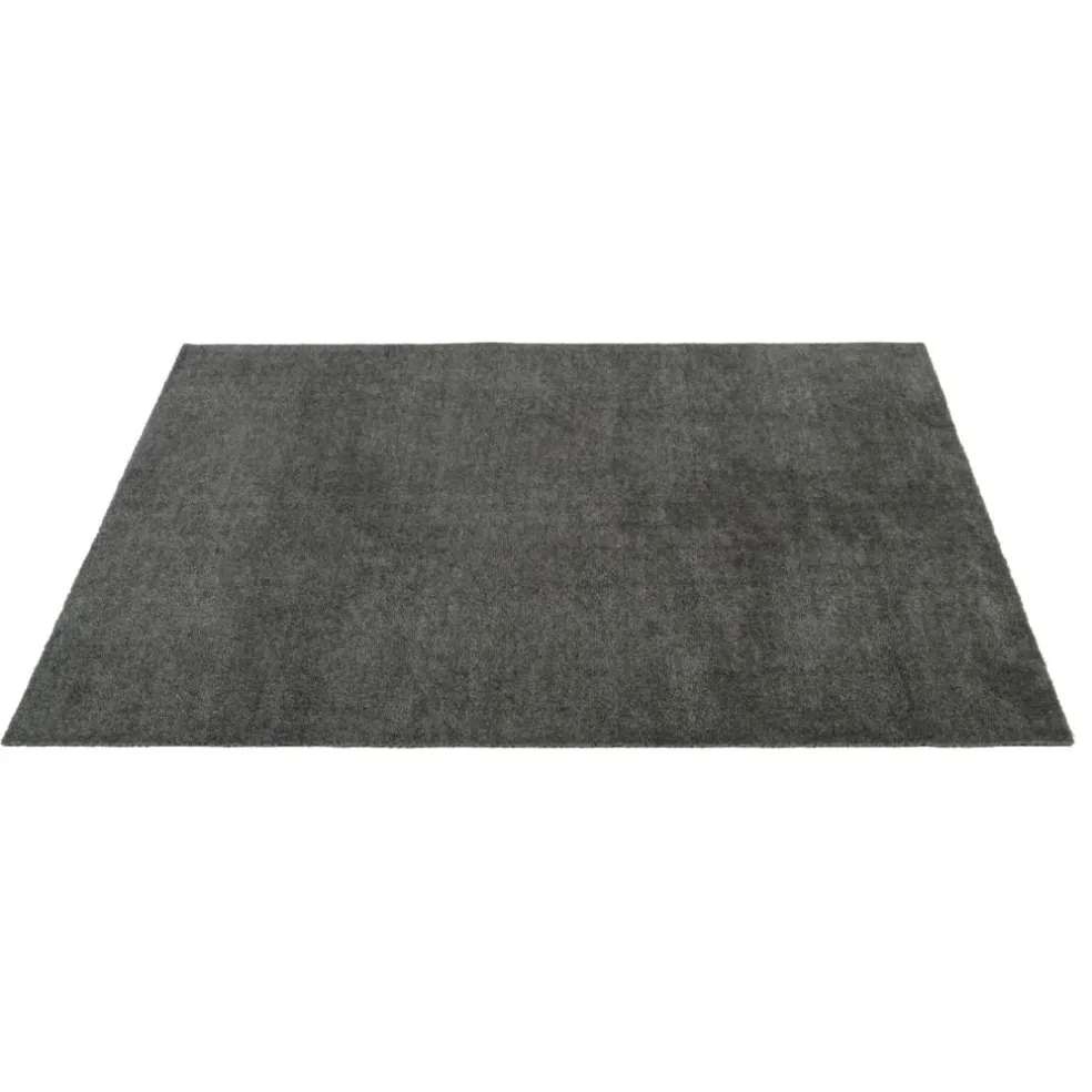 Unicolor Door Mat Steel Grey, 60x90 cm