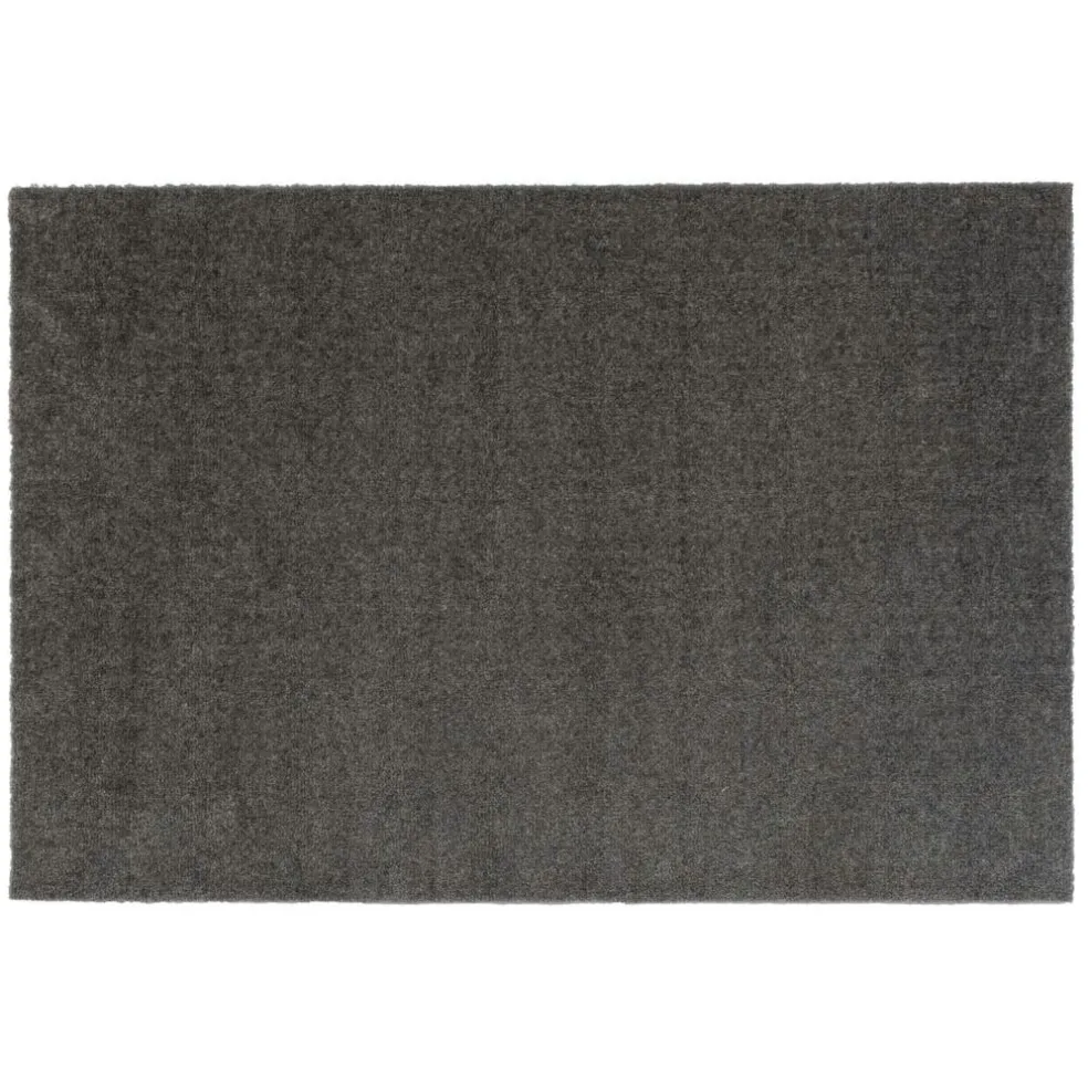 Unicolor Door Mat Steel Grey, 60x90 cm