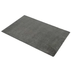 Unicolor Door Mat Steel Grey, 60x90 cm