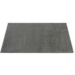 Unicolor Door Mat Steel Grey, 60x90 cm