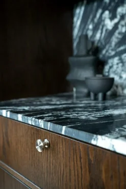 Uno Knob 30 mm, Burnished Brass