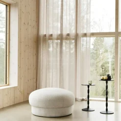 Uno Pouf Cream, Ø50 cm