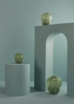 UVA glass vase Vase 28 cm, Pastel Green