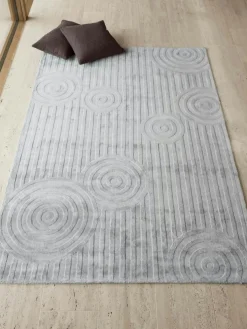 Uzu Rug 140x200 cm, Zinc
