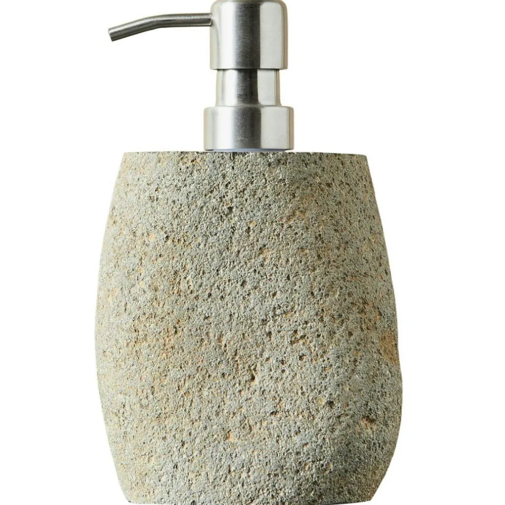Valley Soap Dispenser, Grey/Natural