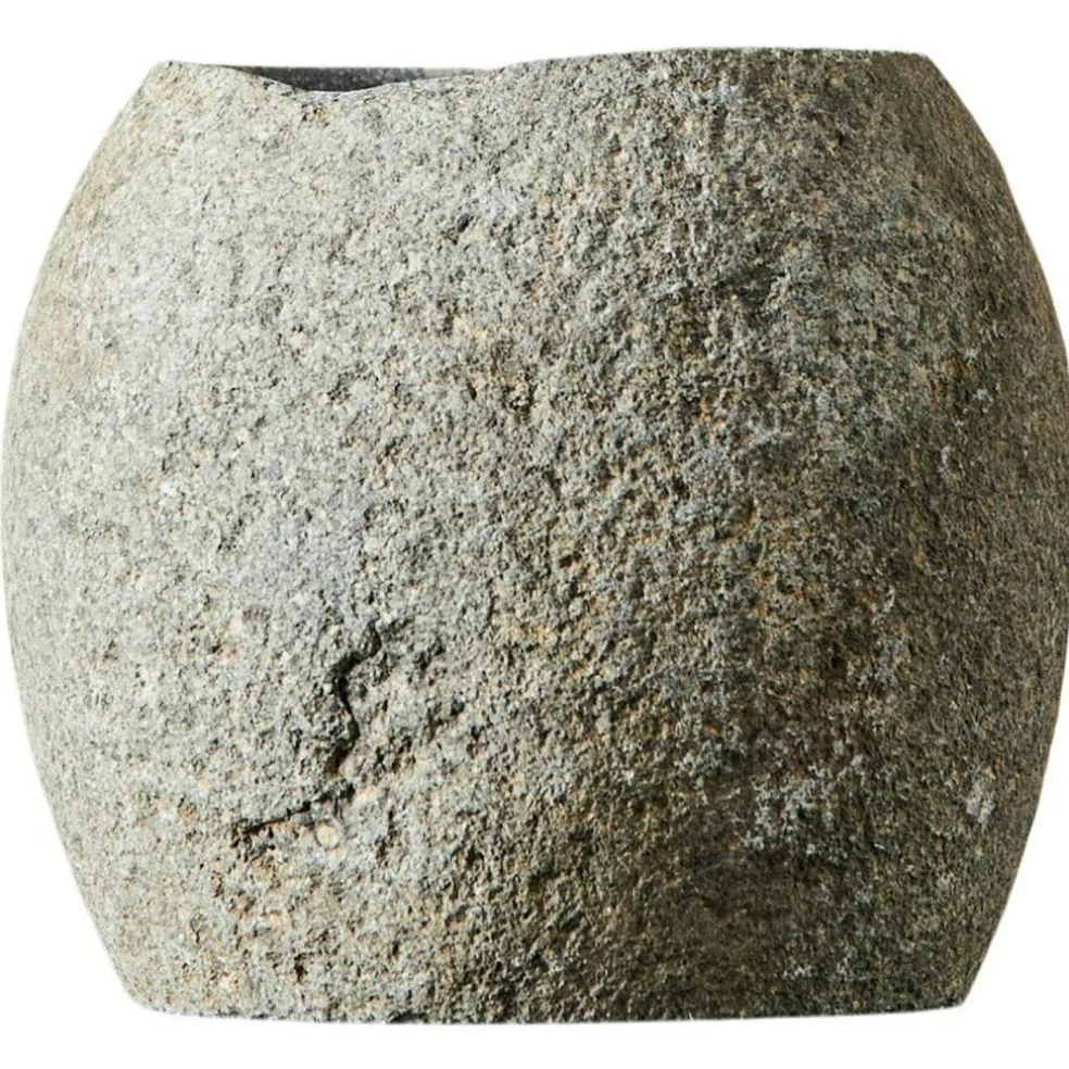 Valley Toothbrush Holder, Grey/Natural