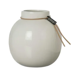 Vase Ceramic White, 10 cm