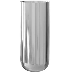 Vase Stainless Steel, 24 cm