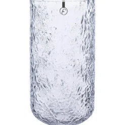 Vase With Patterned Glass 18 cm