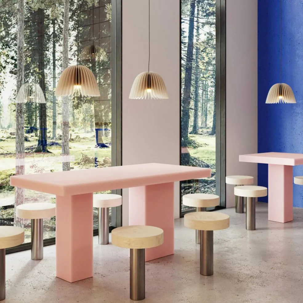 Verna Pendant Birch, 34 cm