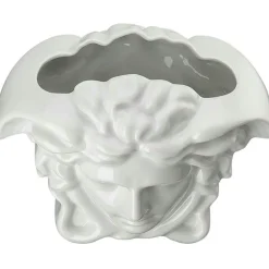 Versace Medusa Grande Vase 15 cm, White