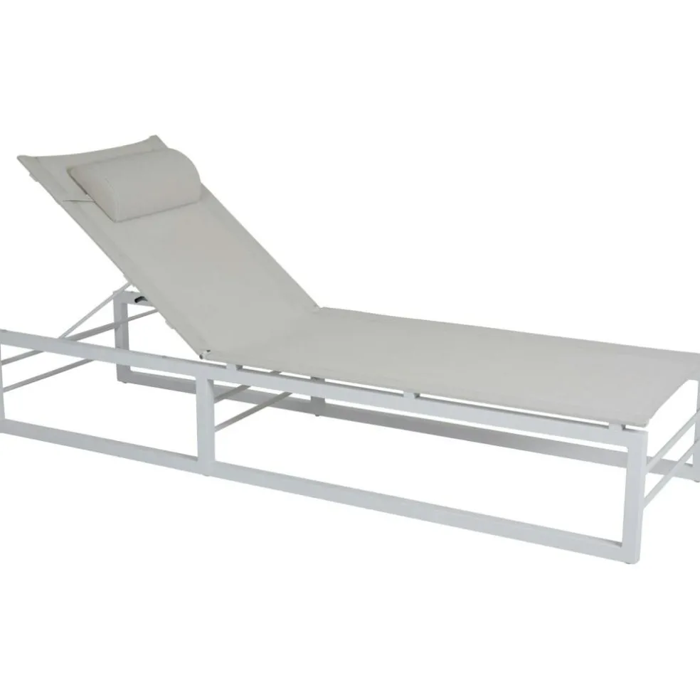Vevi Sunbed, White