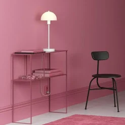 Vienda Table Lamp, White / Opal