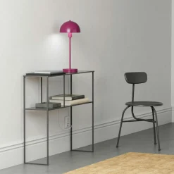 Vienda Table Lamp, White / Opal