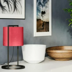 Vieste Table Lamp H45 cm, Red