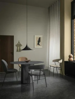 Violin Dining Chair Upholstered, Remix 3 152