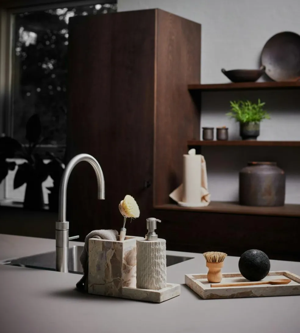 Vita Storage For Dish Set, Seagrass