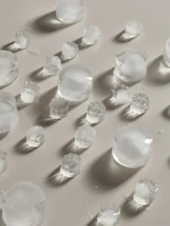 Viva Ice Cube Tray 4x13 cl, Powder Pink