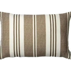 Vändteg Cushion Cover 40x60 cm, Marine/Off-white