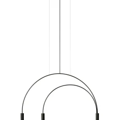 Volta T-3536-W Pendant, Black / Black / Black