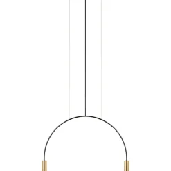 Volta T-3535-W Pendant, Black / Black / Black