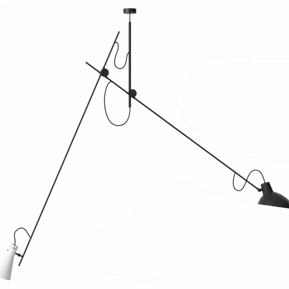 VV Cinquanta Ceiling Lamp, Blue / Yellow