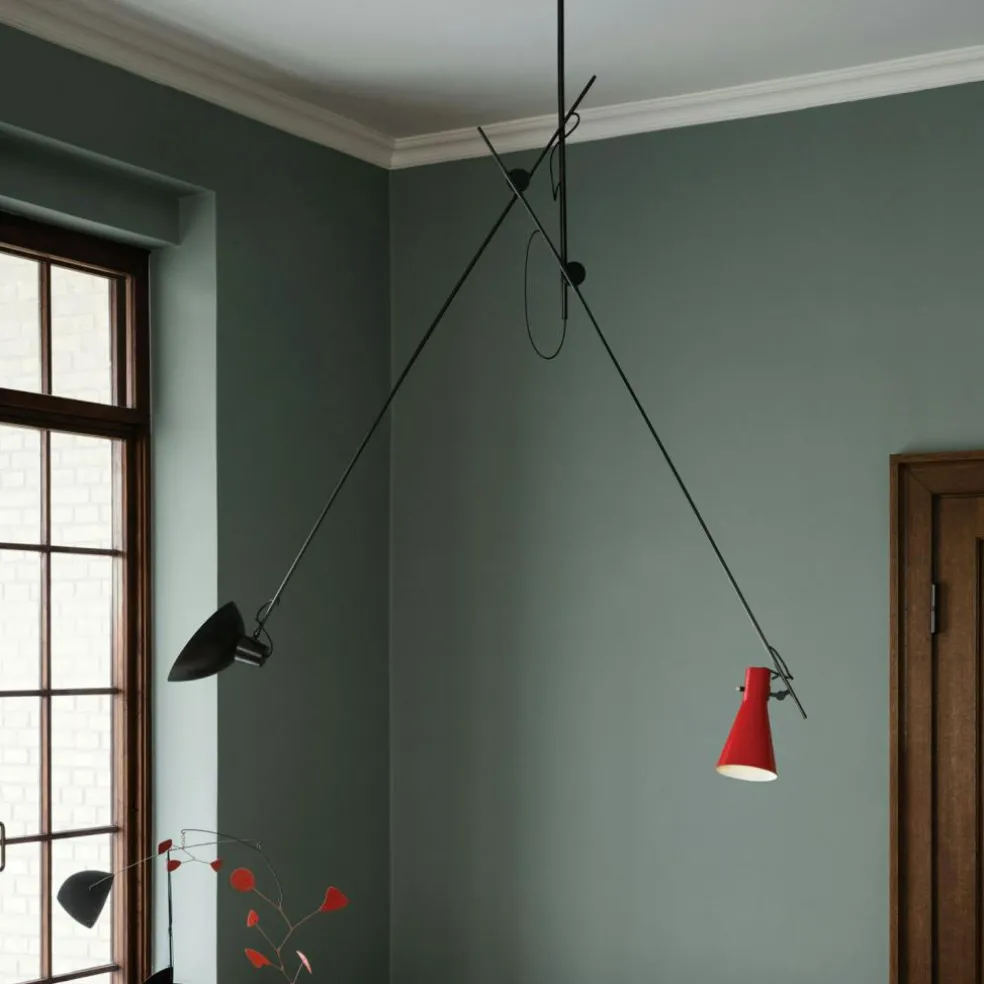 VV Cinquanta Ceiling Lamp, Blue / Yellow