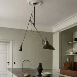 VV Cinquanta Ceiling Lamp, Blue / Yellow