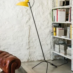 VV Cinquanta Floor Lamp, Mondrian / Yellow