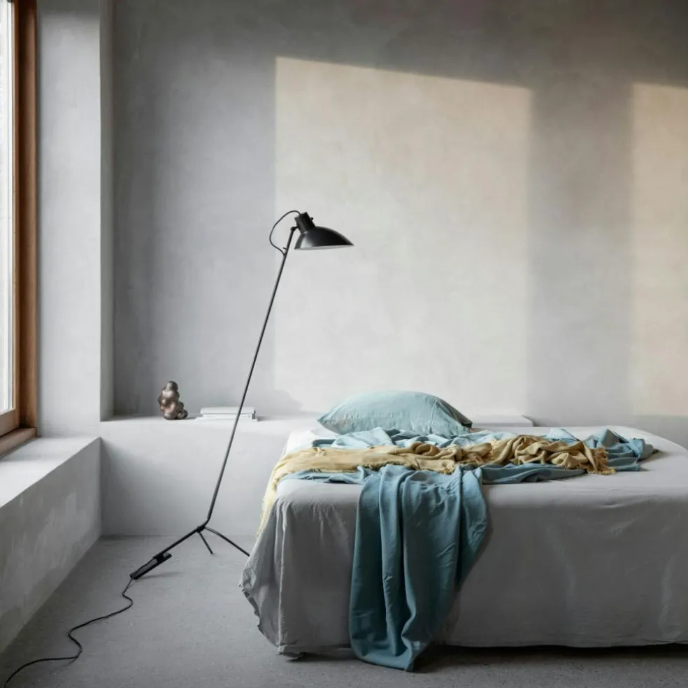 VV Cinquanta Floor Lamp, Mondrian / Yellow